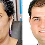 Josefa Milán, concejala deTelde, y Gregorio González, alcalde de San Mateo (Gran Canaria)