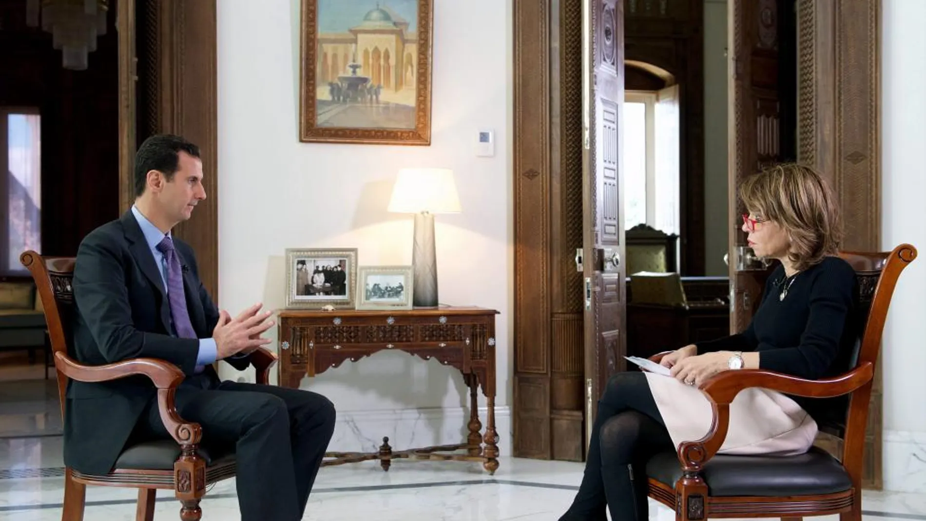 Entrevista realizada en Damasco al presidente Bashar Al-Assad