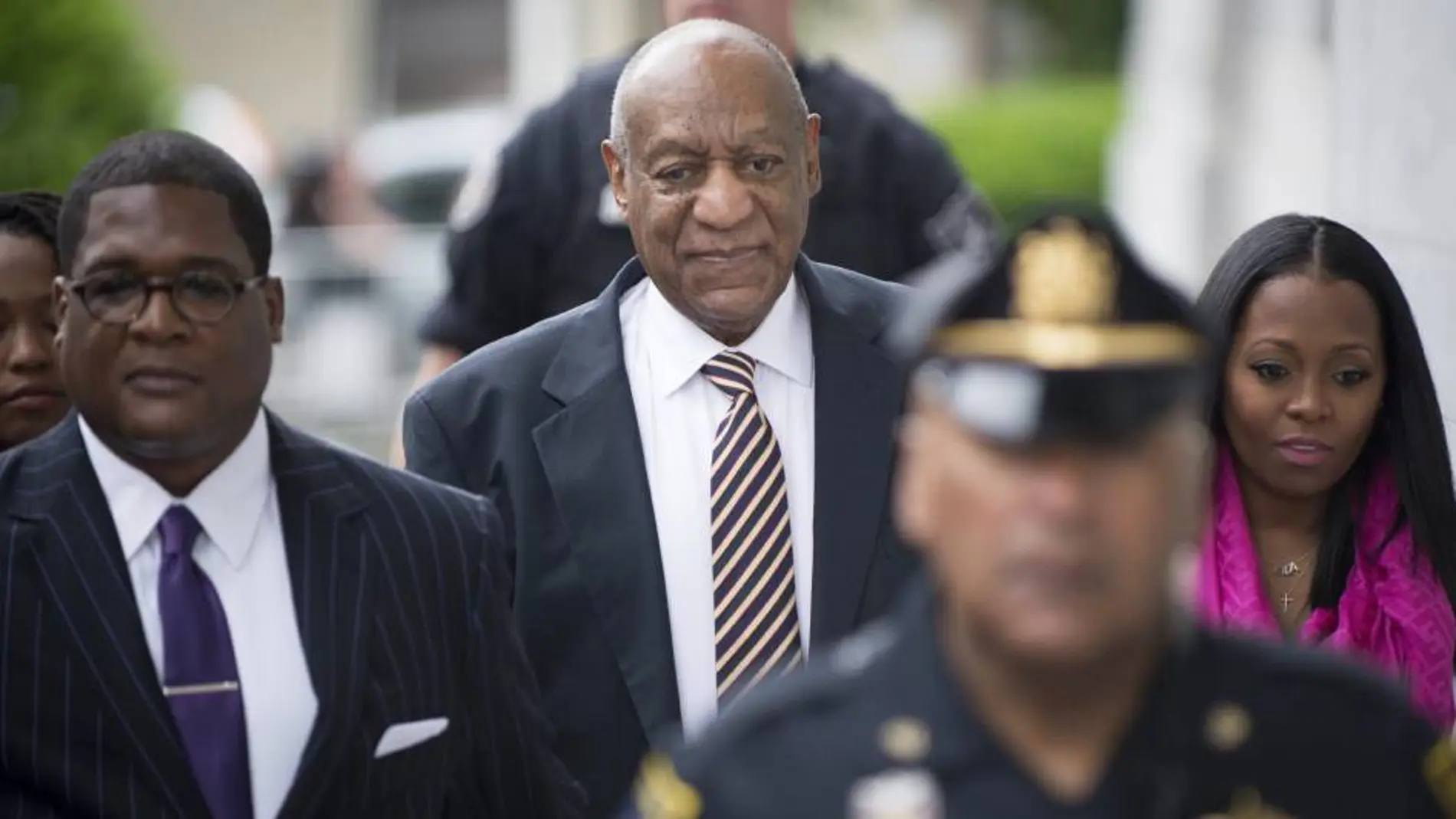 Cosby, a la llegada al jucio
