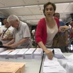Colau avisa de que «cada voto es determinante»