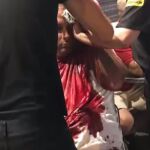 El hombre fue atendido por vigilantes de seguridad
