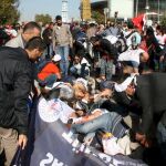 Atentado contra una Marcha por la Paz en Ankara