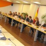 La reunión del patronato de FAES ayer en Madrid contó con la participación de la mayoría de sus 54 miembros