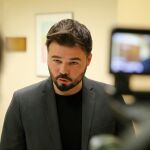El diputado de ERC, Gabriel Rufián