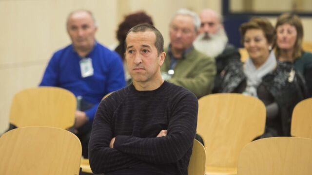 El etarra Eneko Gogeaskoetxea, durante el juicio en la Audiencia Nacional