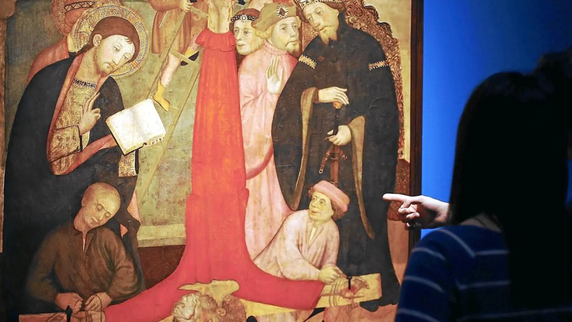 Retablos y partes de pinturas murales son los ejes de la exposición de las obras donadas