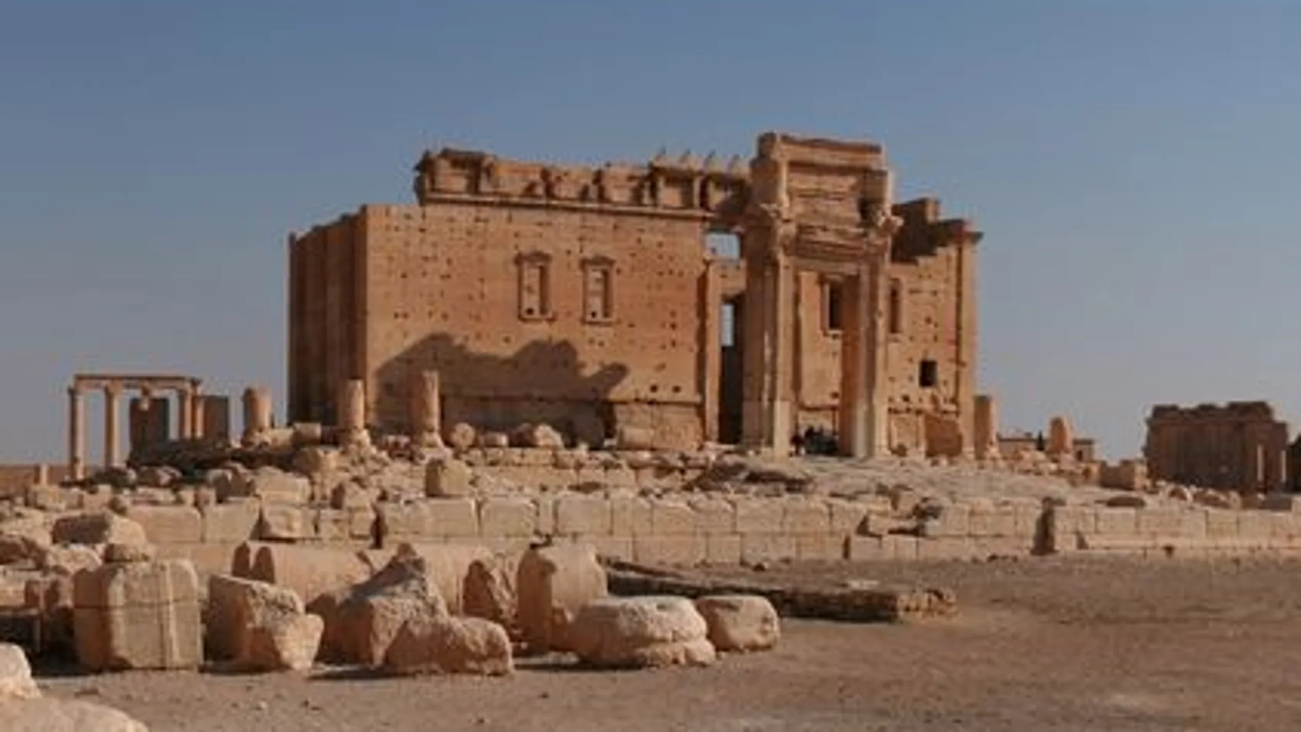 Estado islámico dinamita el histórico templo de Baal, en Palmira