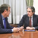 El ministro Íñigo de la Serna en reunión con el alcalde Antonio Silván