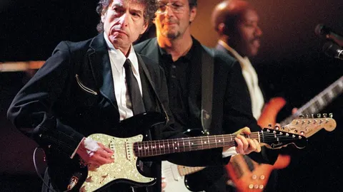 El cantante y premio Nobel de Literatura, Bob Dylan