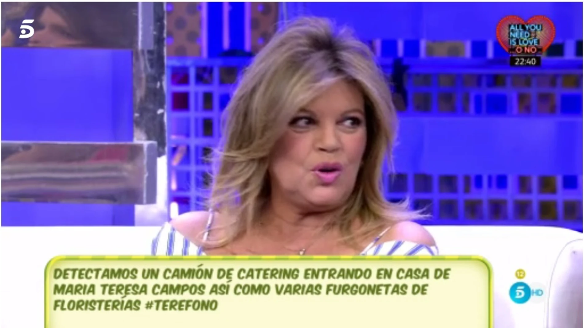 María Teresa Campos no piensa en dejar la televisión