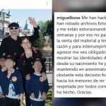 Miguel Bosé publica una foto de sus cuatro hijos para frenar a su extorsionador