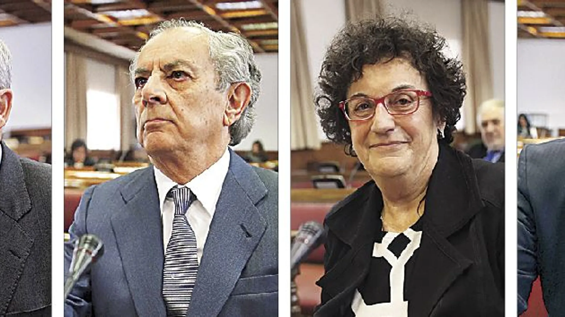 Ricardo Enríquez, Alfredo Montoya, María Luisa Balaguer y Conde-Pumpido