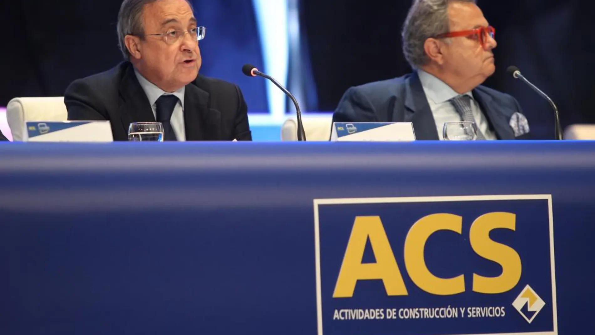 El presidente de ACS, Florentino Pérez.