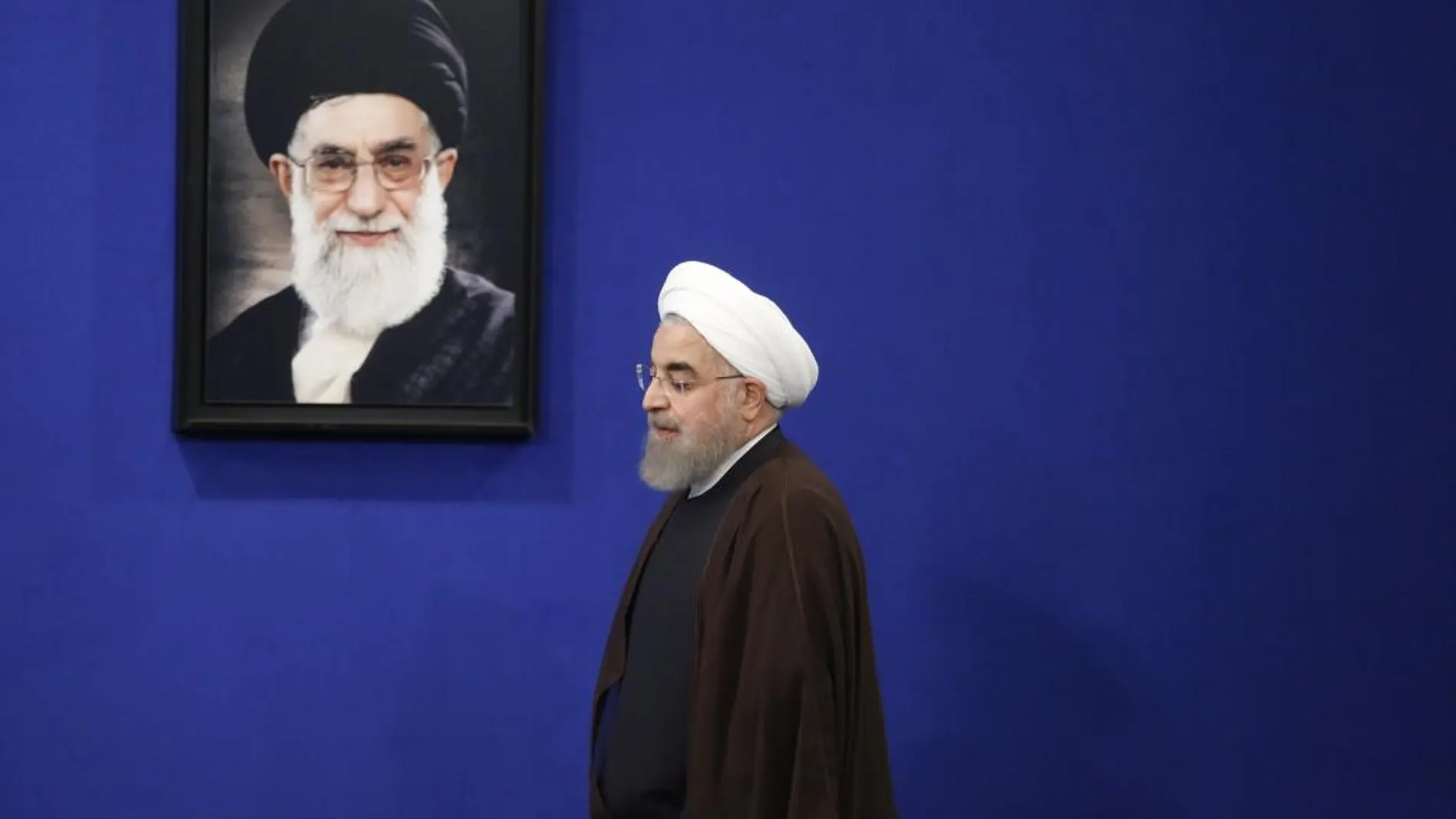 IEl recién elegido presidente iraní, Hassan Rouhani