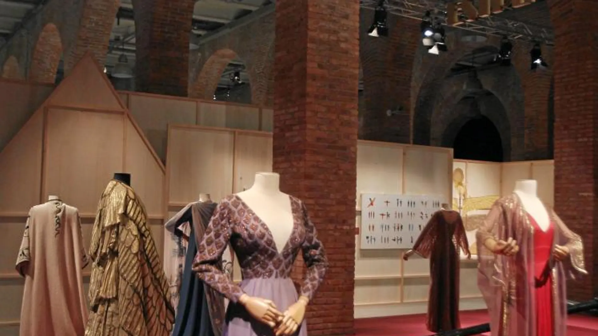 Los trajes que se utilizaron para la película Cleopatra