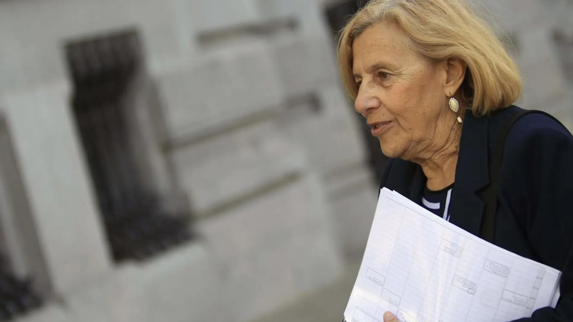 La alcaldesa de la capital, Manuela Carmena