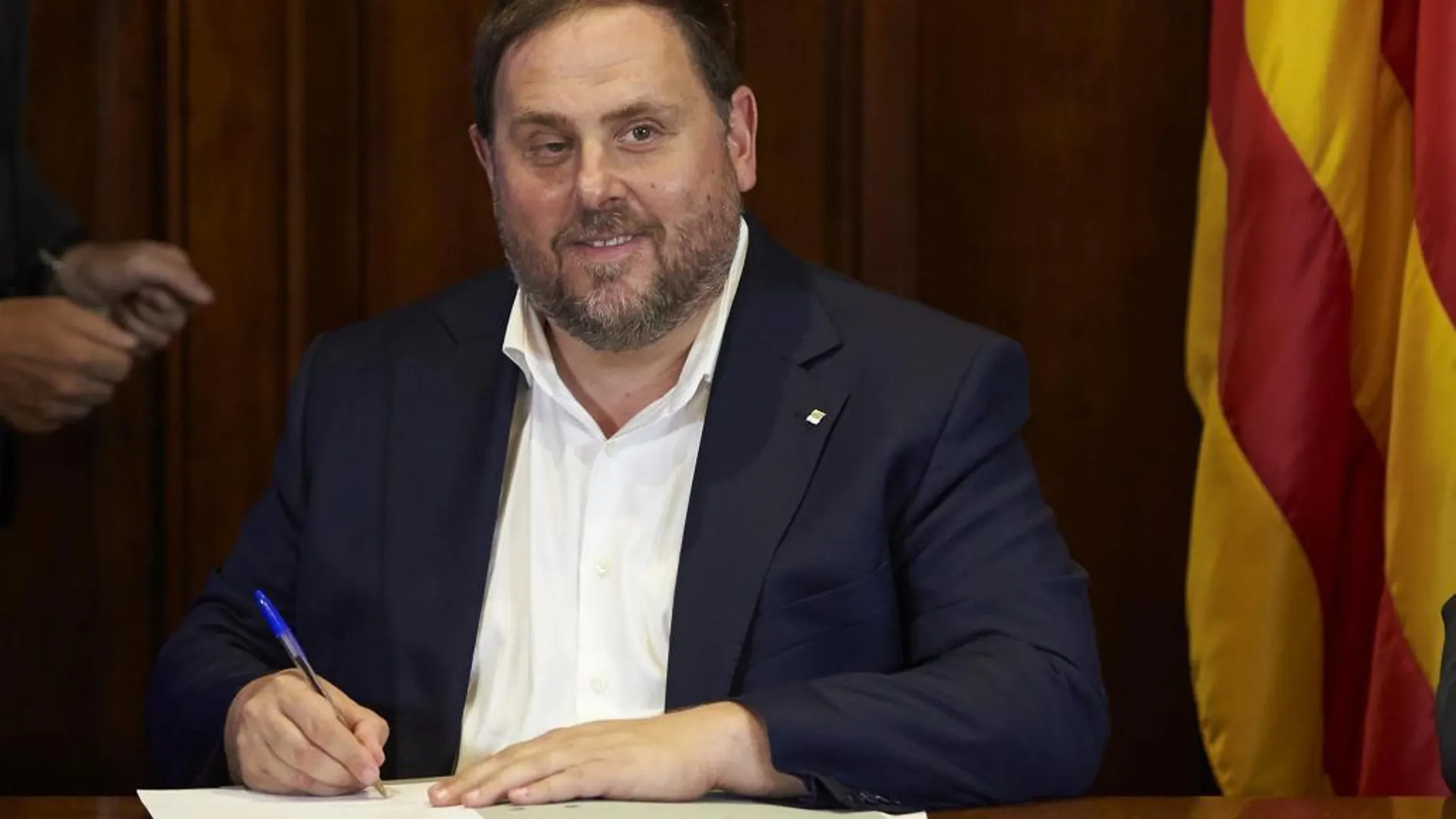 El vicepresidente Oriol Junqueras