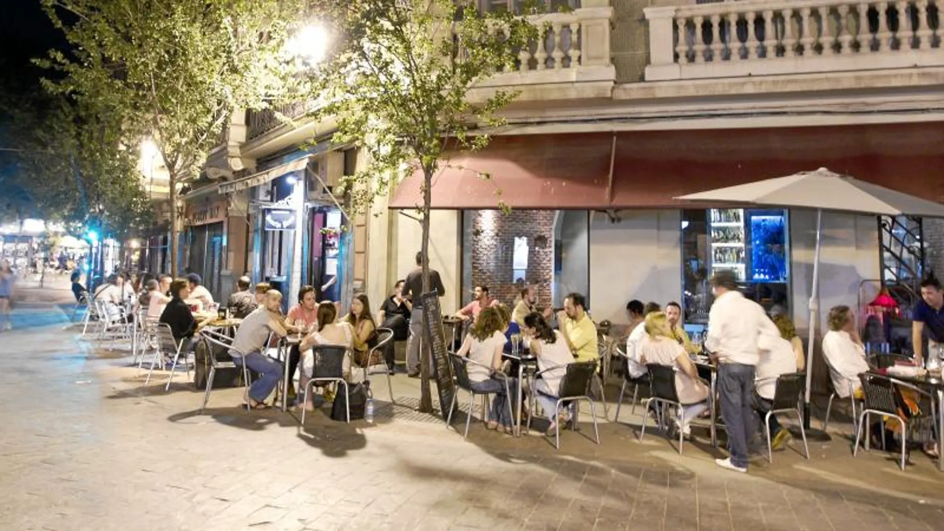 Los hosteleros reivindicaban poder abrir las terrazas a las ocho de la mañana para dar desayunos