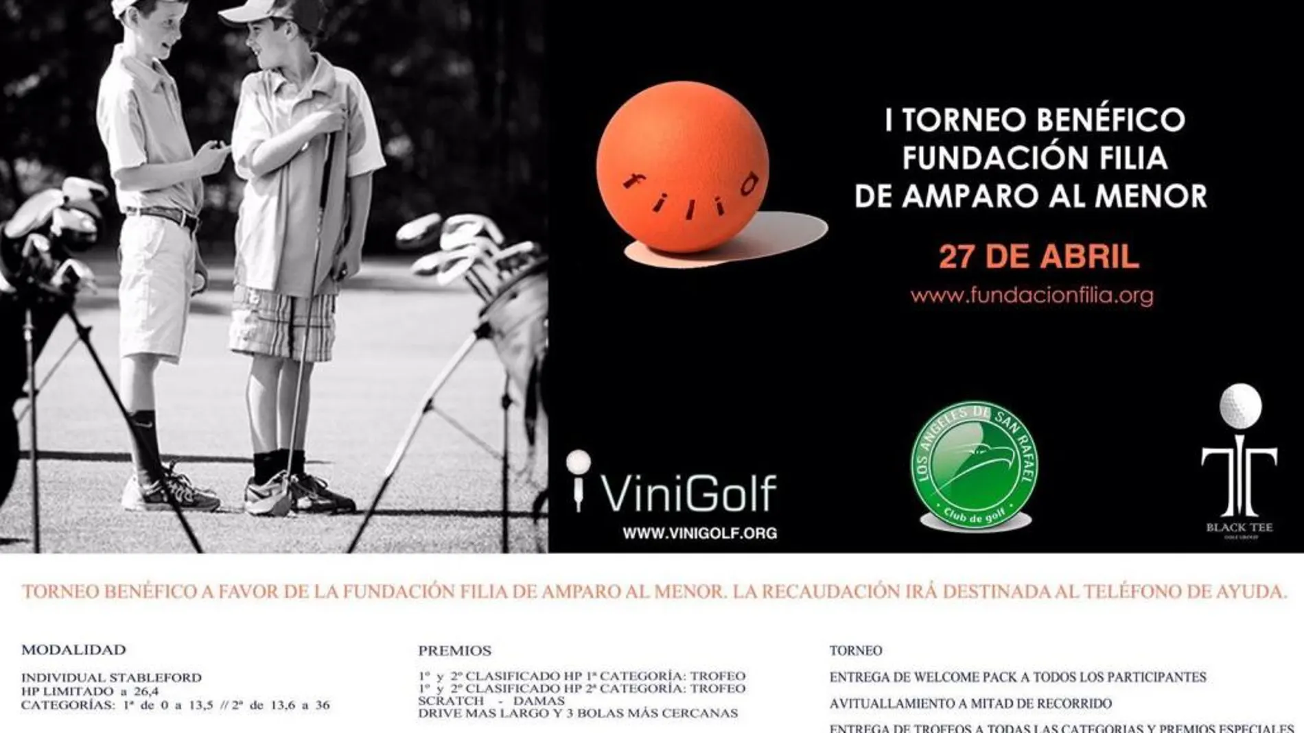 Torneo solidario en los hoyos de ASR Golf