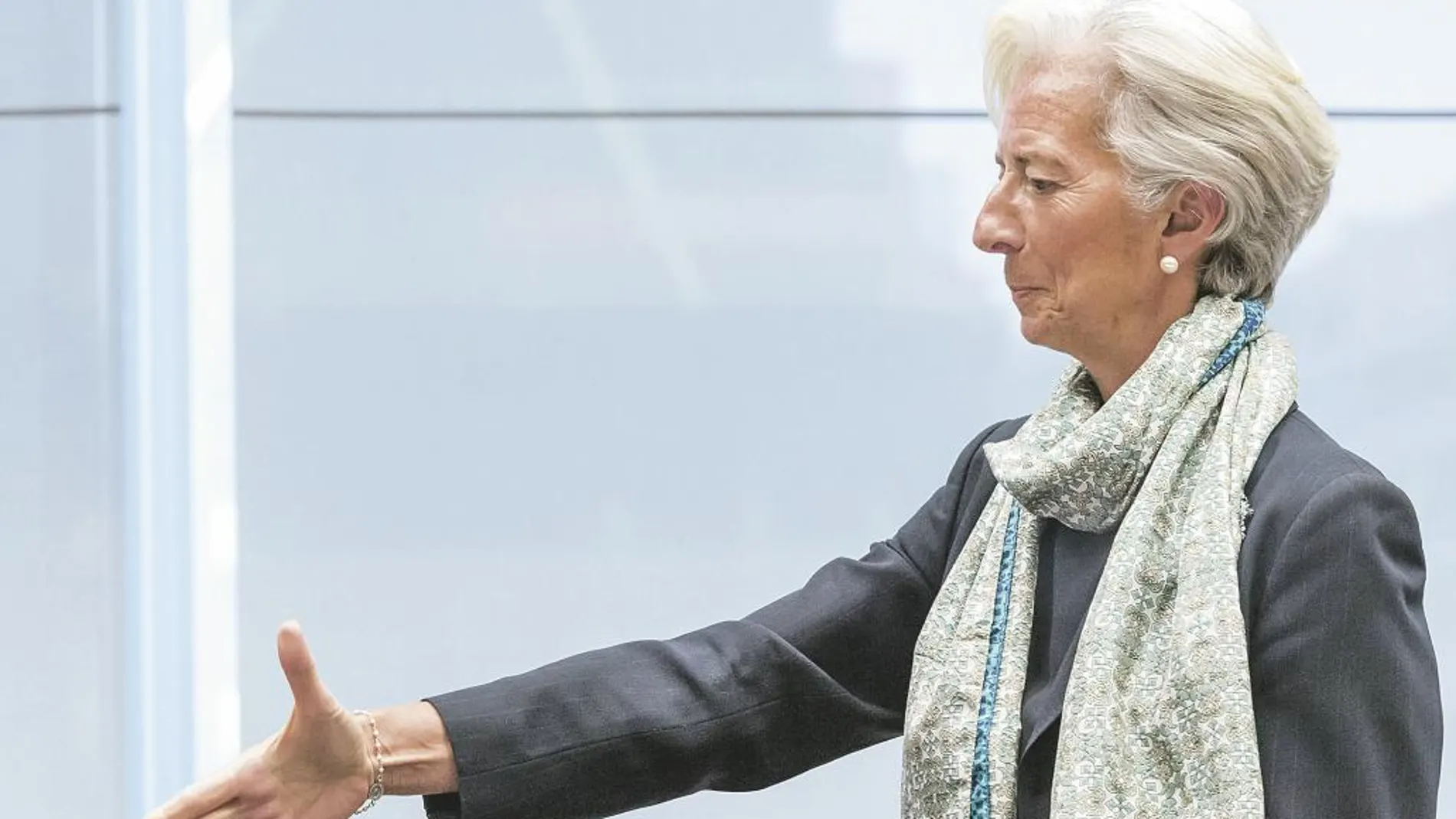 Christine Lagarde,  directora del Fondo Monetario Internacional