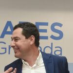 El líder del PP-A, Juanma Moreno