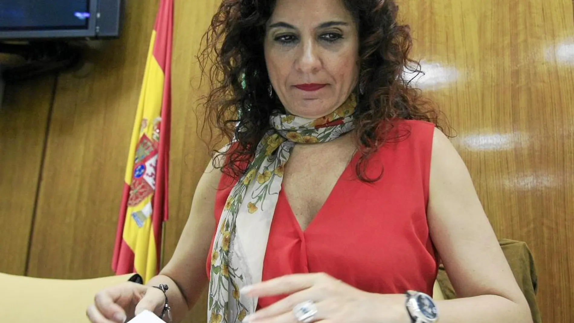 La consejera de Hacienda de la Junta de Andalucía, María Jesús Montero