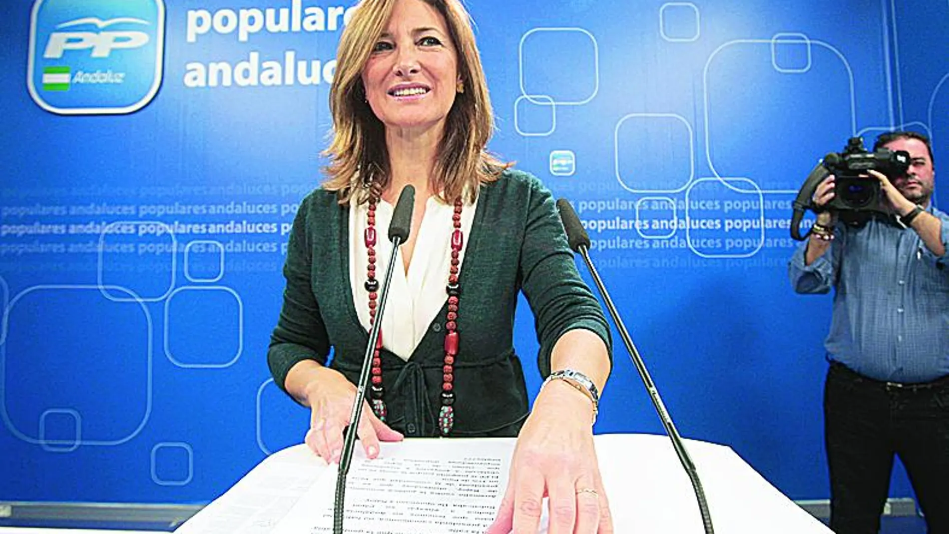 La portavoz de Vivienda del PP-A en el Parlamento, Alicia Martínez