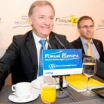 El delegado del Gobierno, Juan Carlos Moragues, ayer en el Fórum Europa