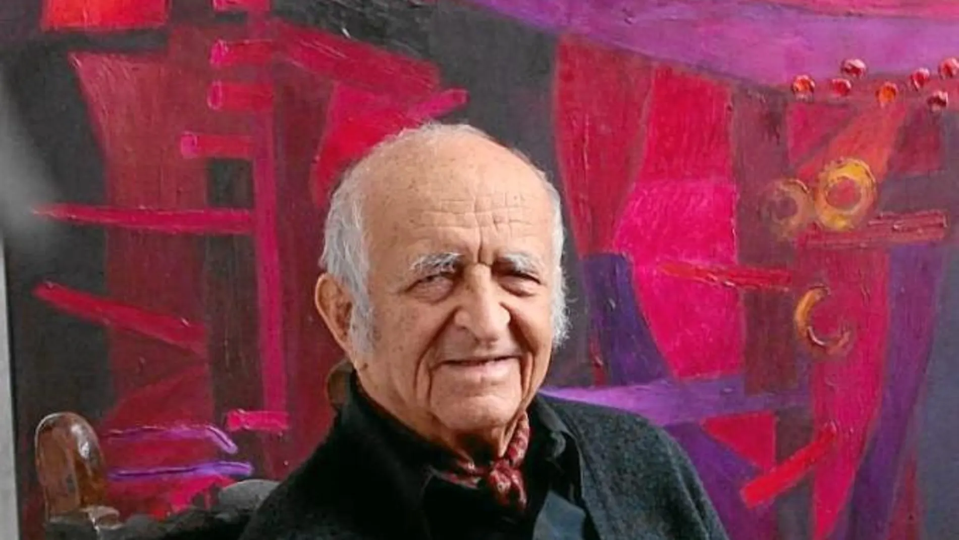 De Szyszlo tiene 92 años y pinta todos los días