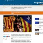 Imagen del artículo publicado en «The Guardian»