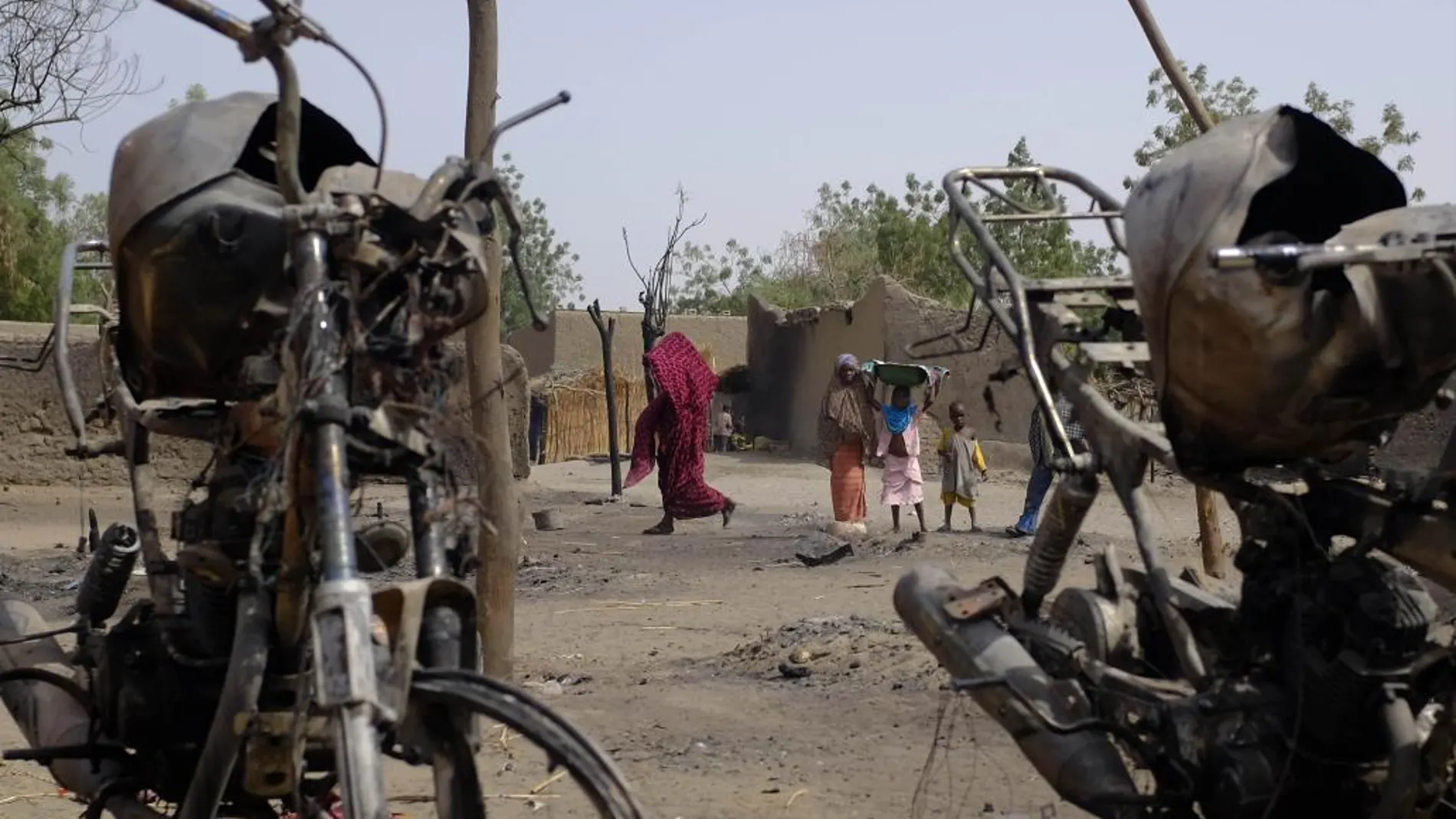 Imagen de archivo de una zona controlada por Boko Haram
