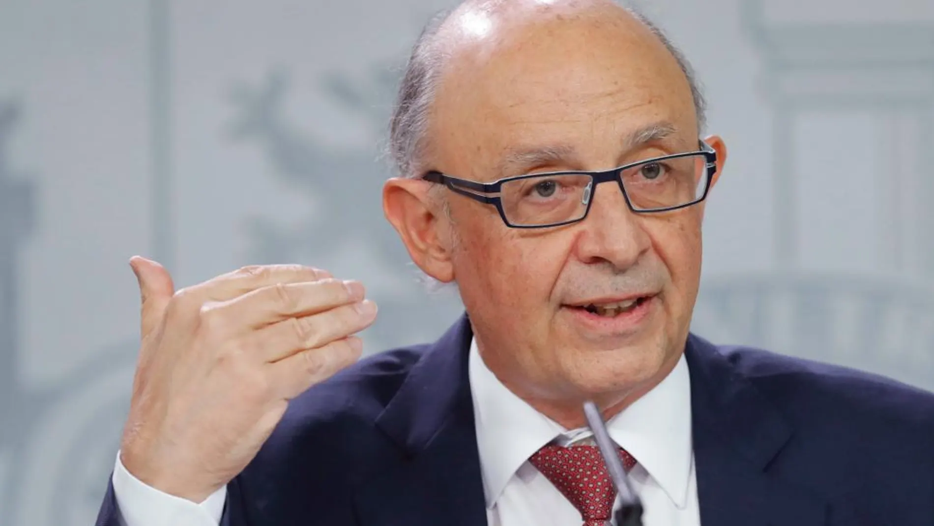 El ministro de Hacienda, Cristóbal Montoro