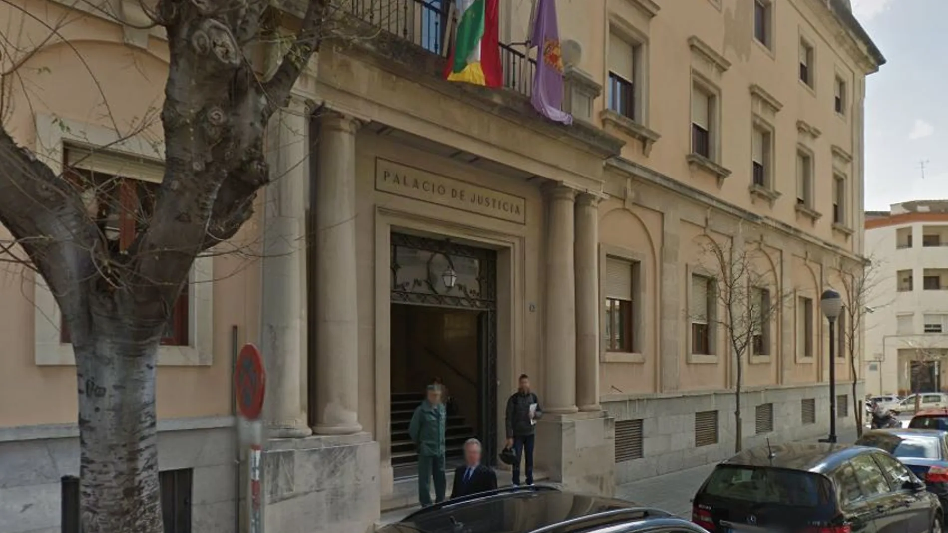 Imagen de la sede de la Audiencia de Jaén