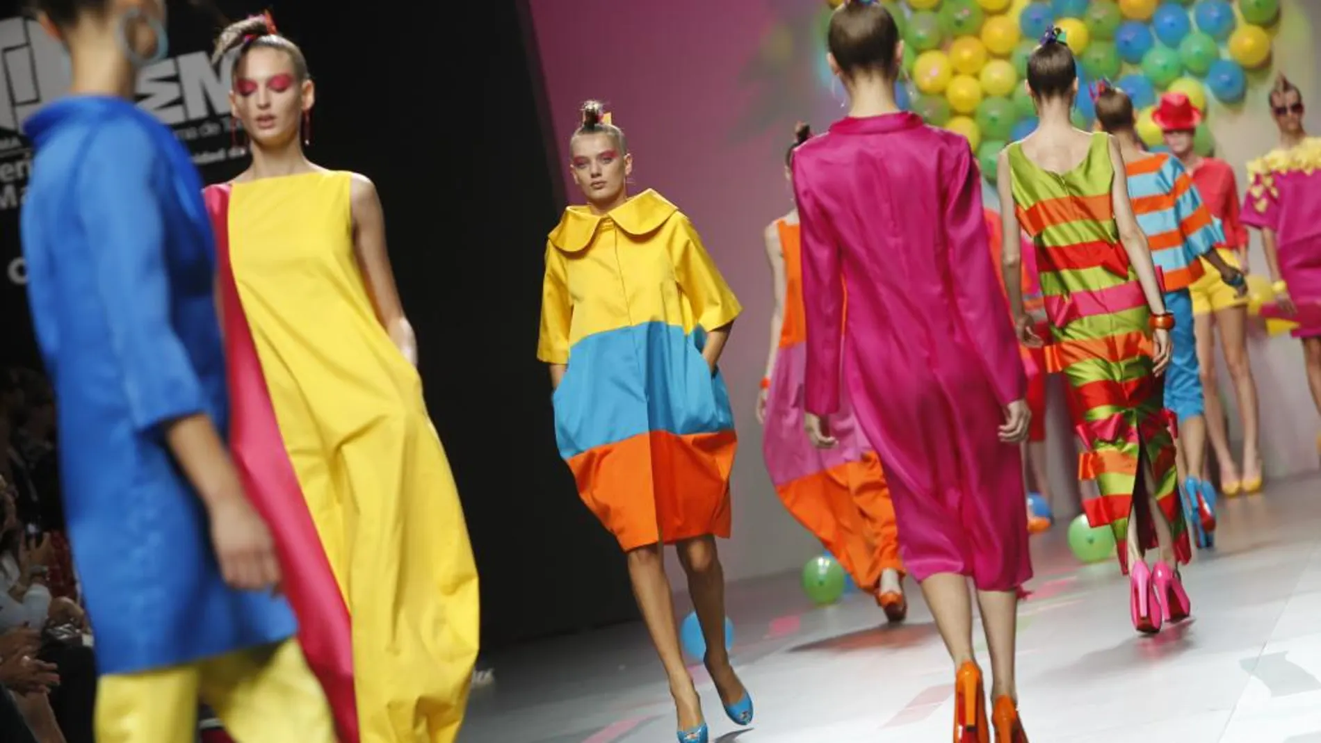 Imagen de archivo de un desfile de Agatha Ruiz de la Prada