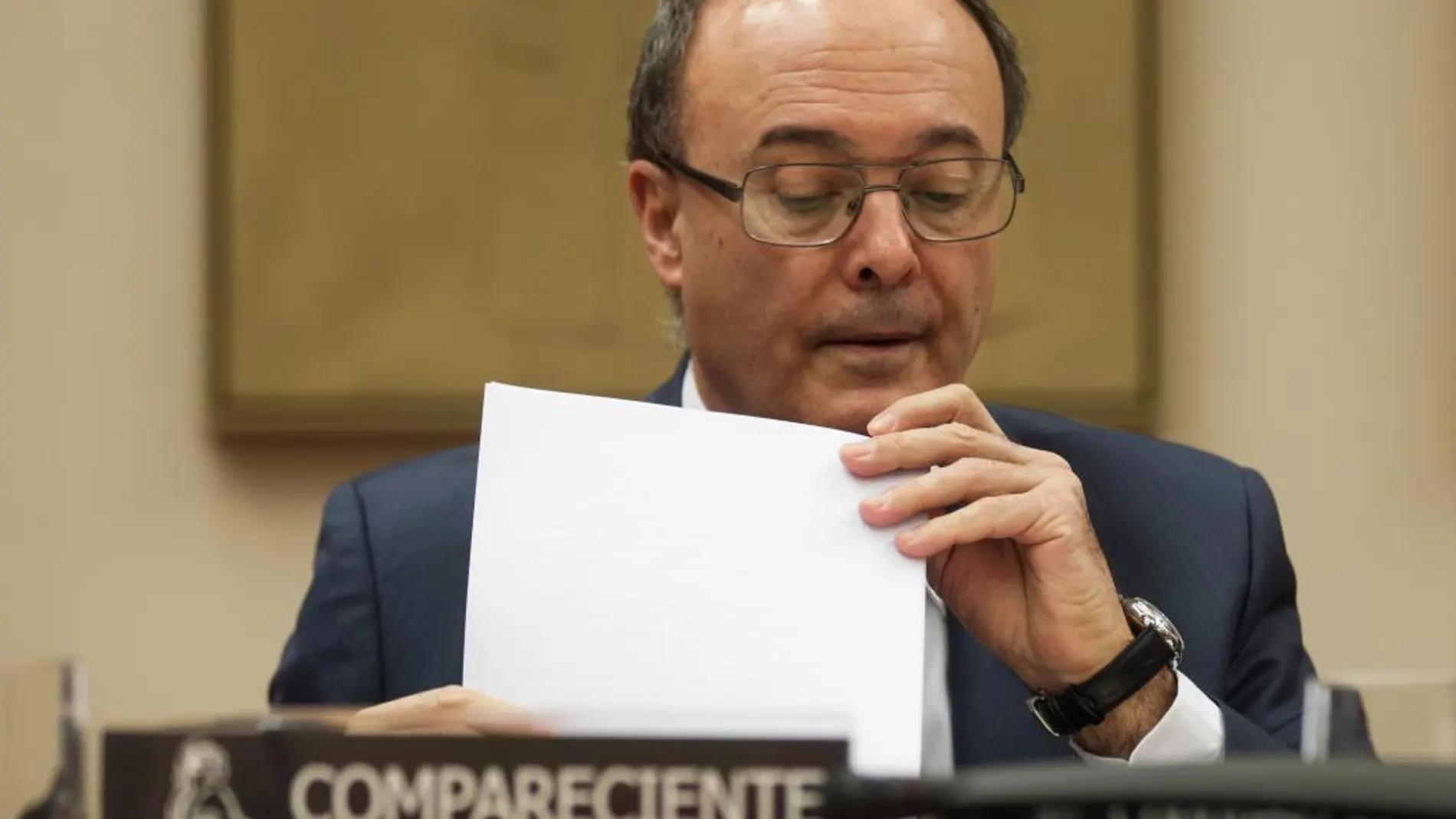 El gobernador del Banco de España, Luis Maria Linde