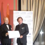 El pintor Zoltán Gábor Fodor-Lengyel, recibe la Medalla Europea al Mérito en el Trabajo