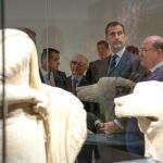 El Rey Felipe VI, ayer en la inauguración del Museo Íbero de Jaén