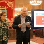 La presidenta Mayte Martín y Antonio Iglesias presentan los presupuestos para 2018