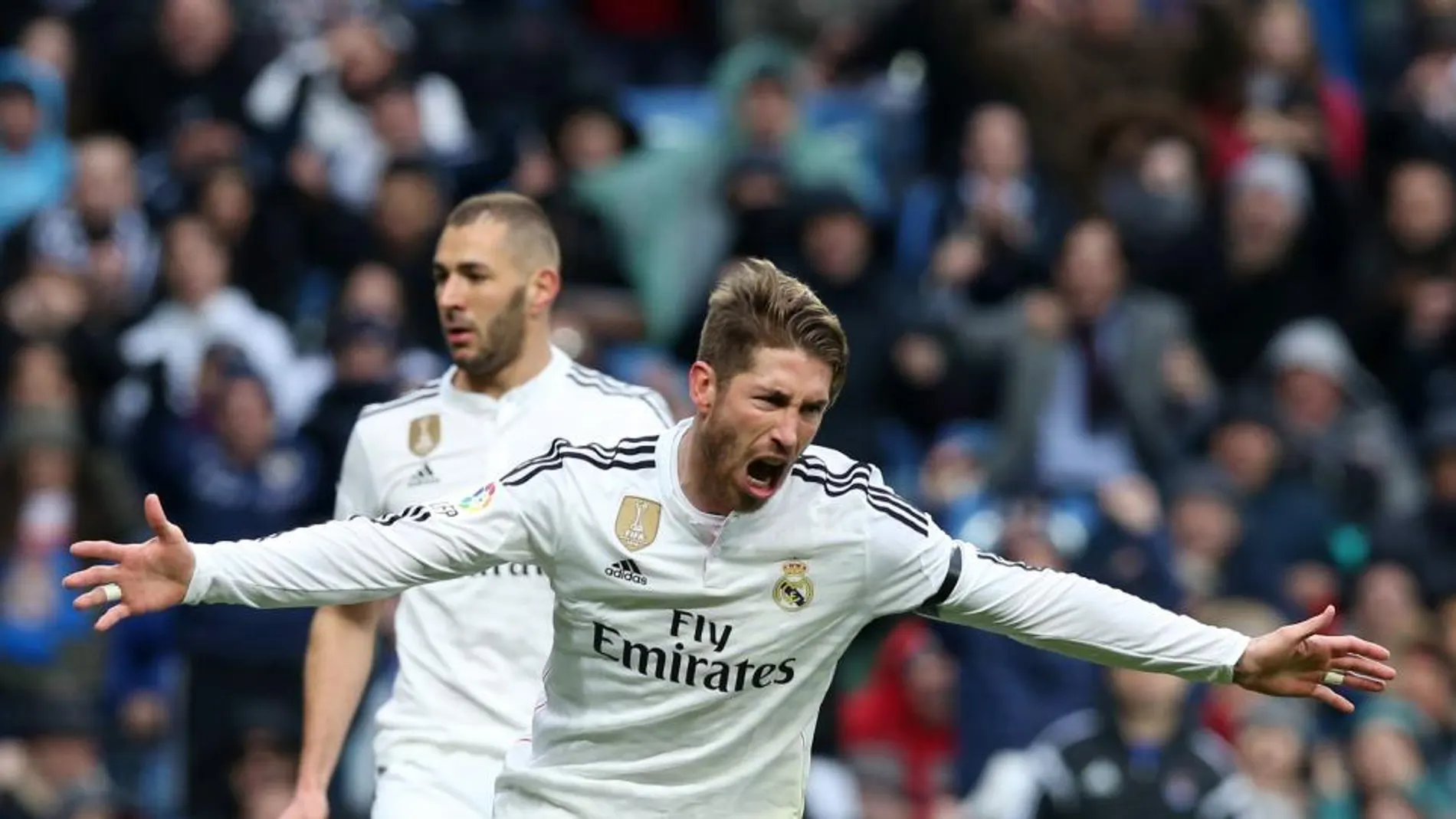 El defensa del Real Madrid Sergio Ramos.