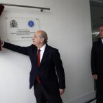 El ministro del Interior, Jorge Fernández Díaz, durante la inauguración del nuevo Centro Tecnológico de Seguridad (CETSE)