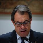El expresidente de la Generalitat y presidente de CDC, Artur Mas.