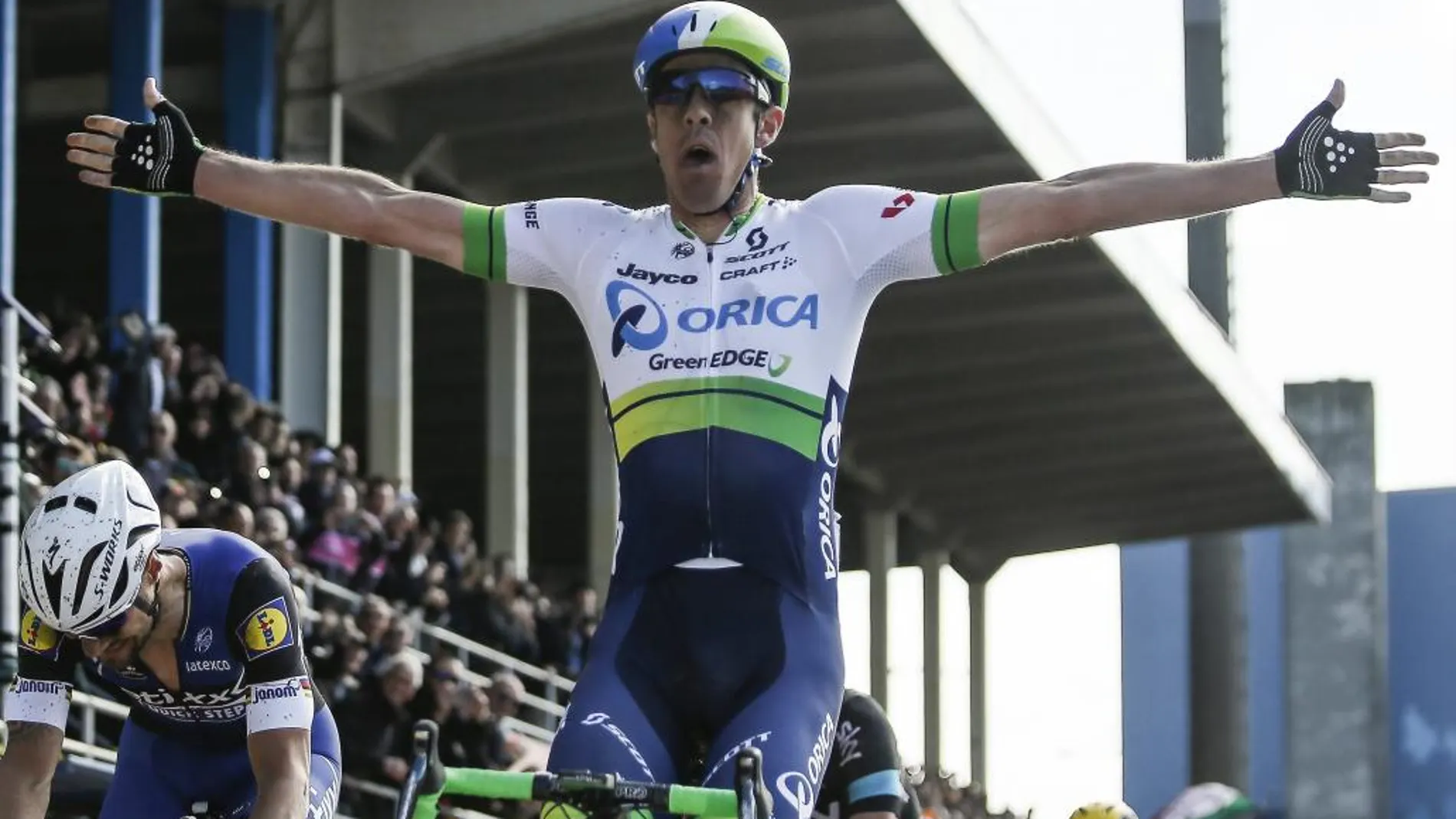 El australiano Mathew da la gran sorpresa en la París-Roubaix