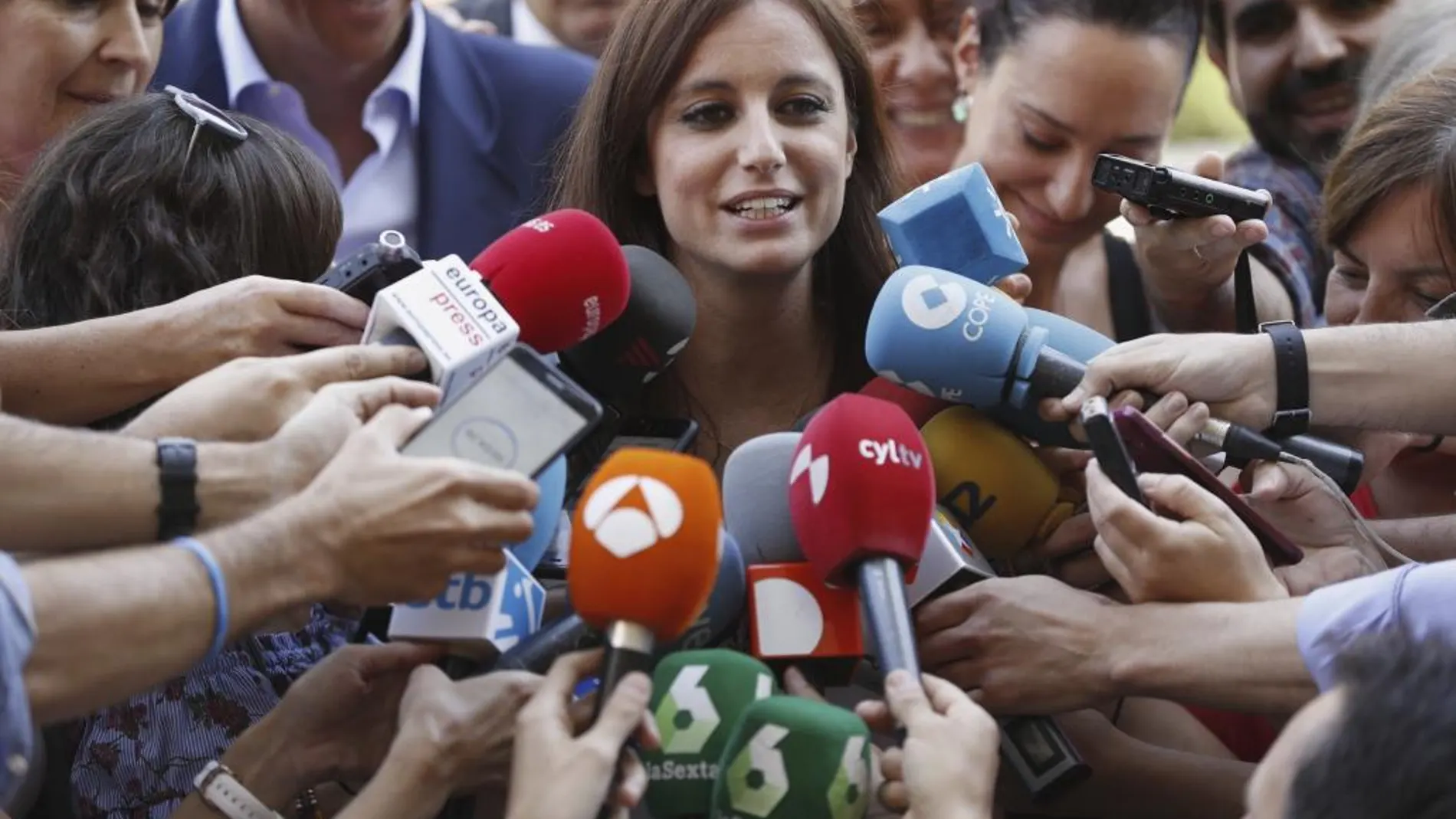 La dirigente del PP de Cataluña, Andrea Levy