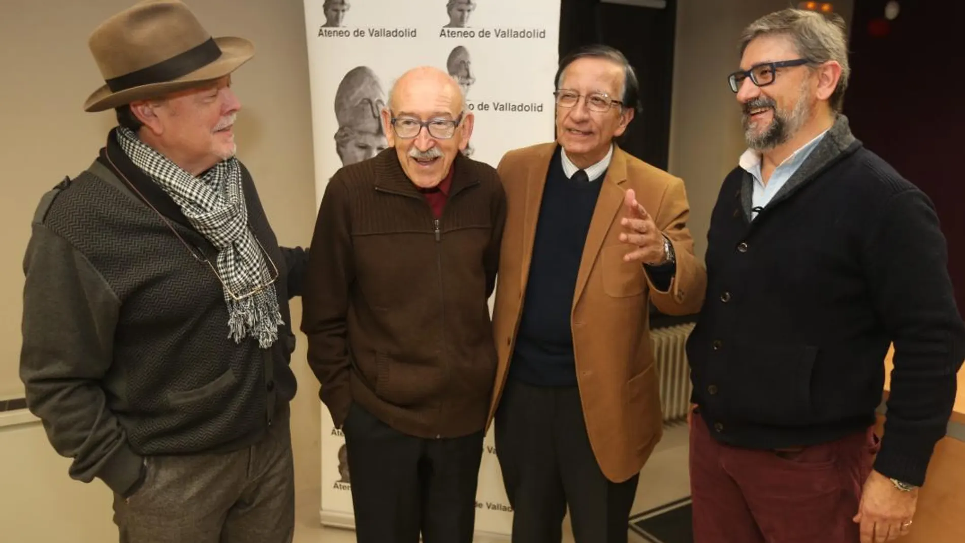 Pedro Mencí, Juan Antonio Quintana, Ramón García y Eduardo Pedruelo