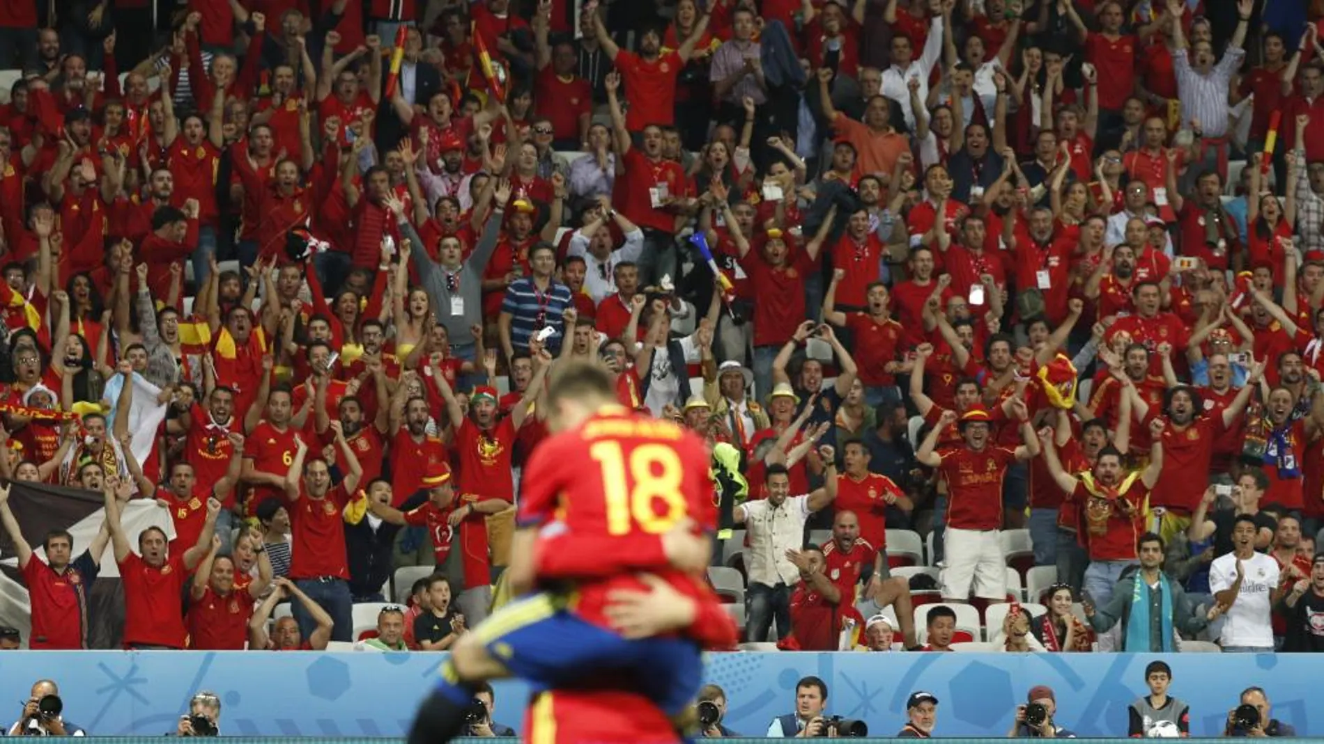 La afición española acudirá al estadio de La Cartuja