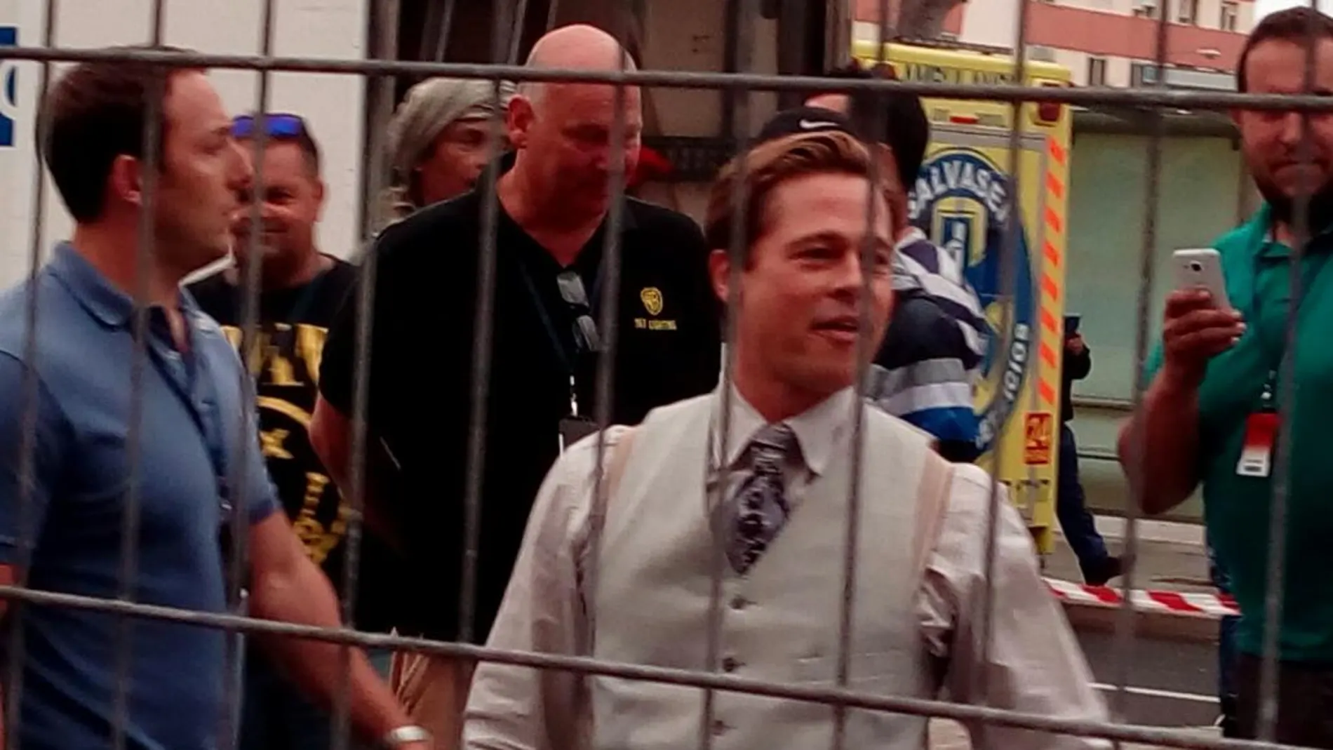 Brad Pitt conquista Canarias en sus primeros días de rodaje