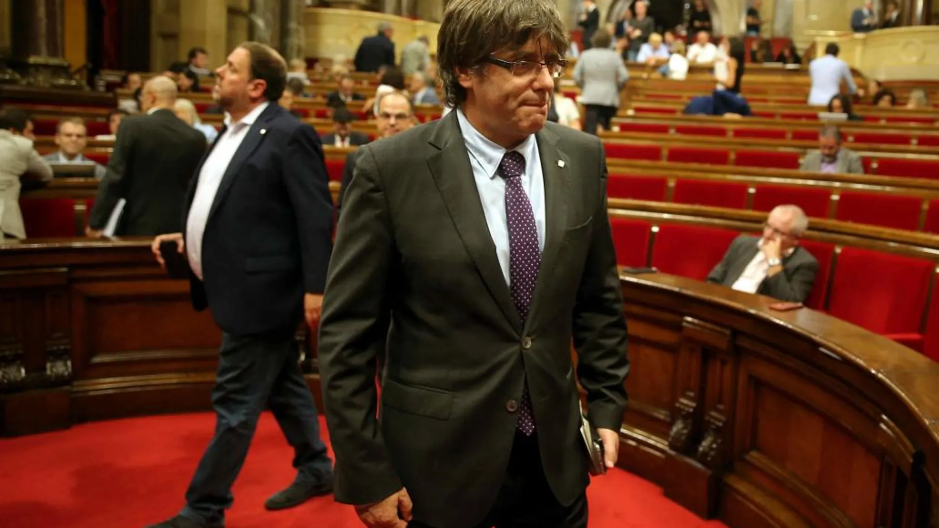 El Parlamento catalán aprueba la ley de desconexión con España