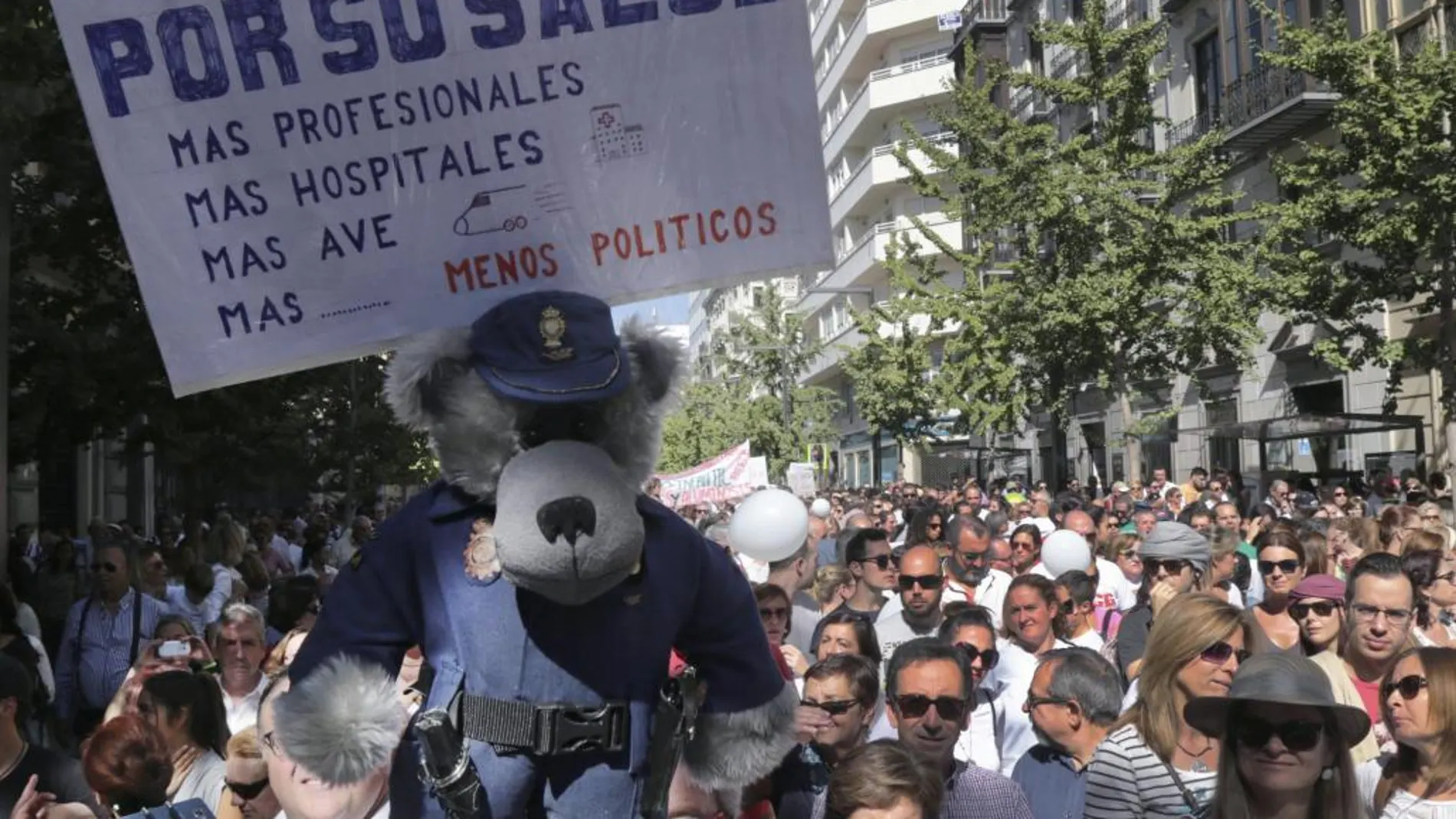 Las movilizaciones contra la gestión sanitaria andaluza se repiten desde el mes de octubre
