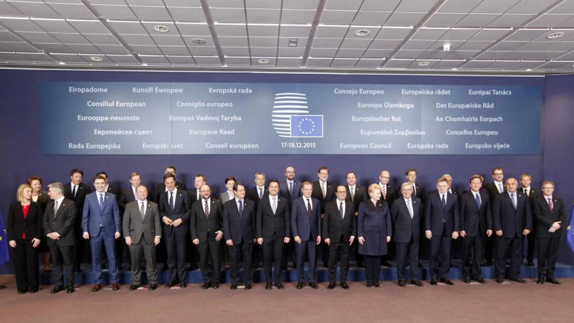 Cumbre de líderes europeos en Bruselas