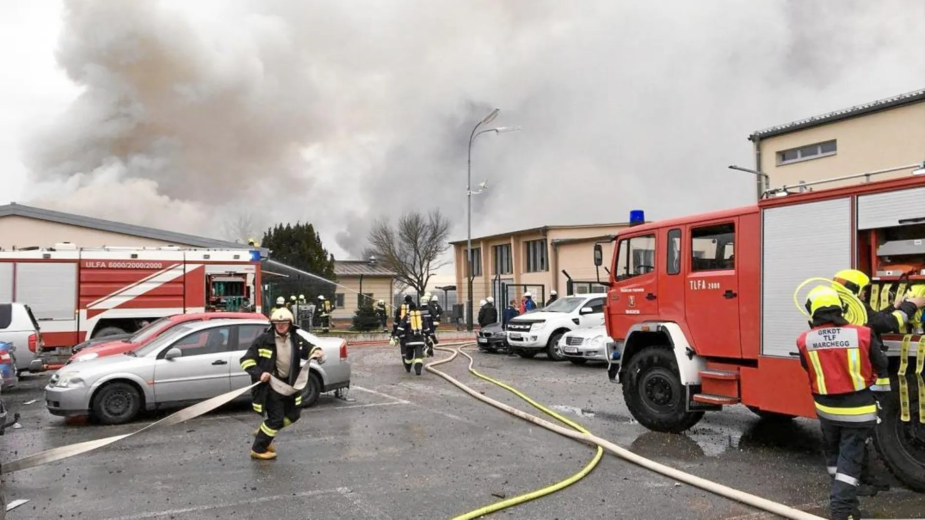 Una explosión en la planta de Baumgarten, en el Este de Austria, dejó ayer sin suministro de gas ruso a Italia